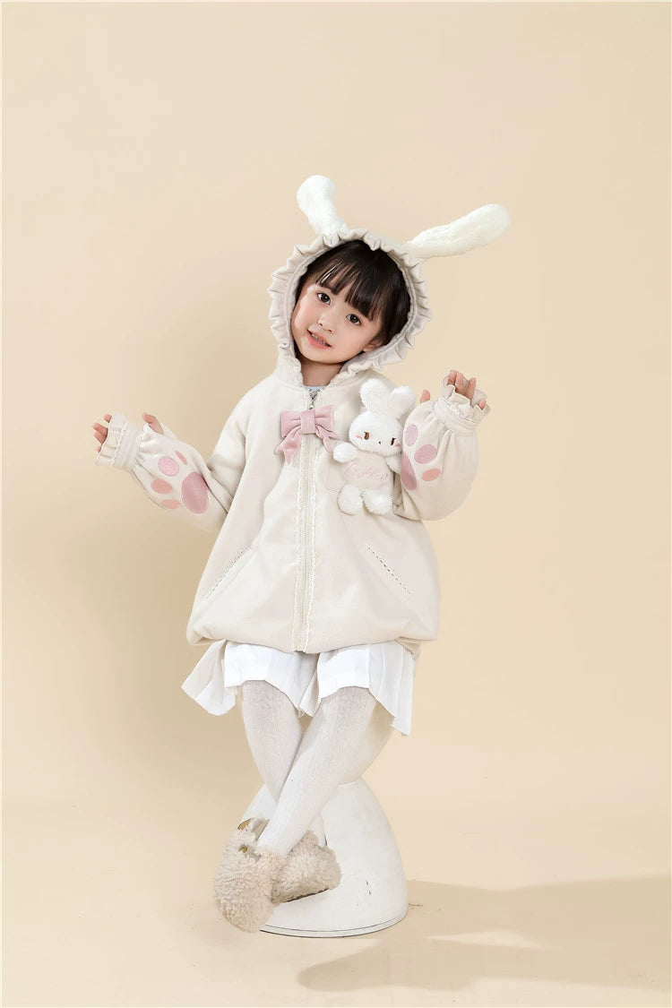 Flower Bud Zoo Cat Ear Jacket for Kids