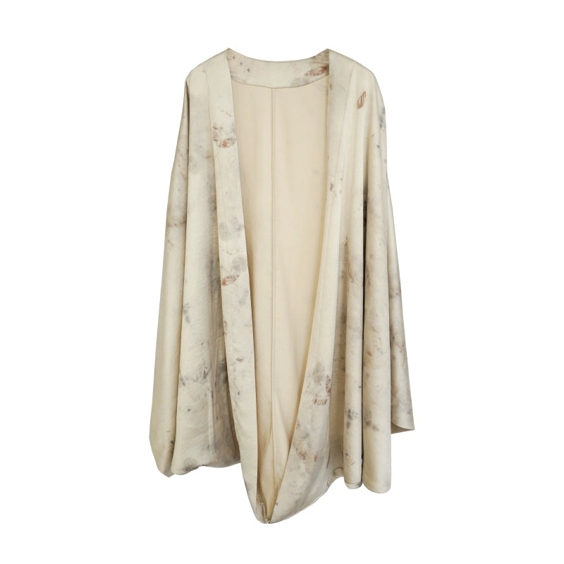 Printed Shawl Morning Robe Coat