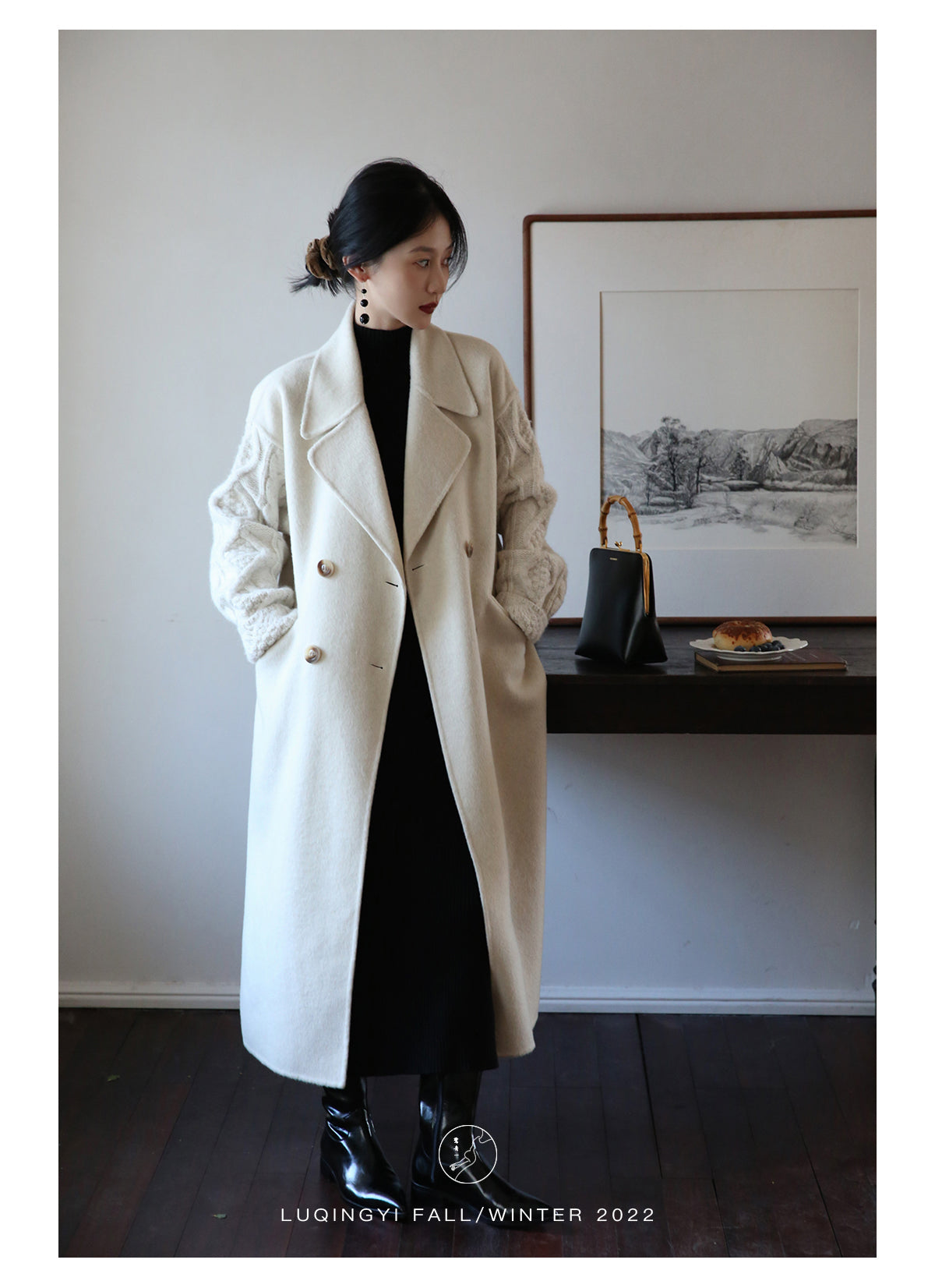 Dreamweaver Tweed Coat