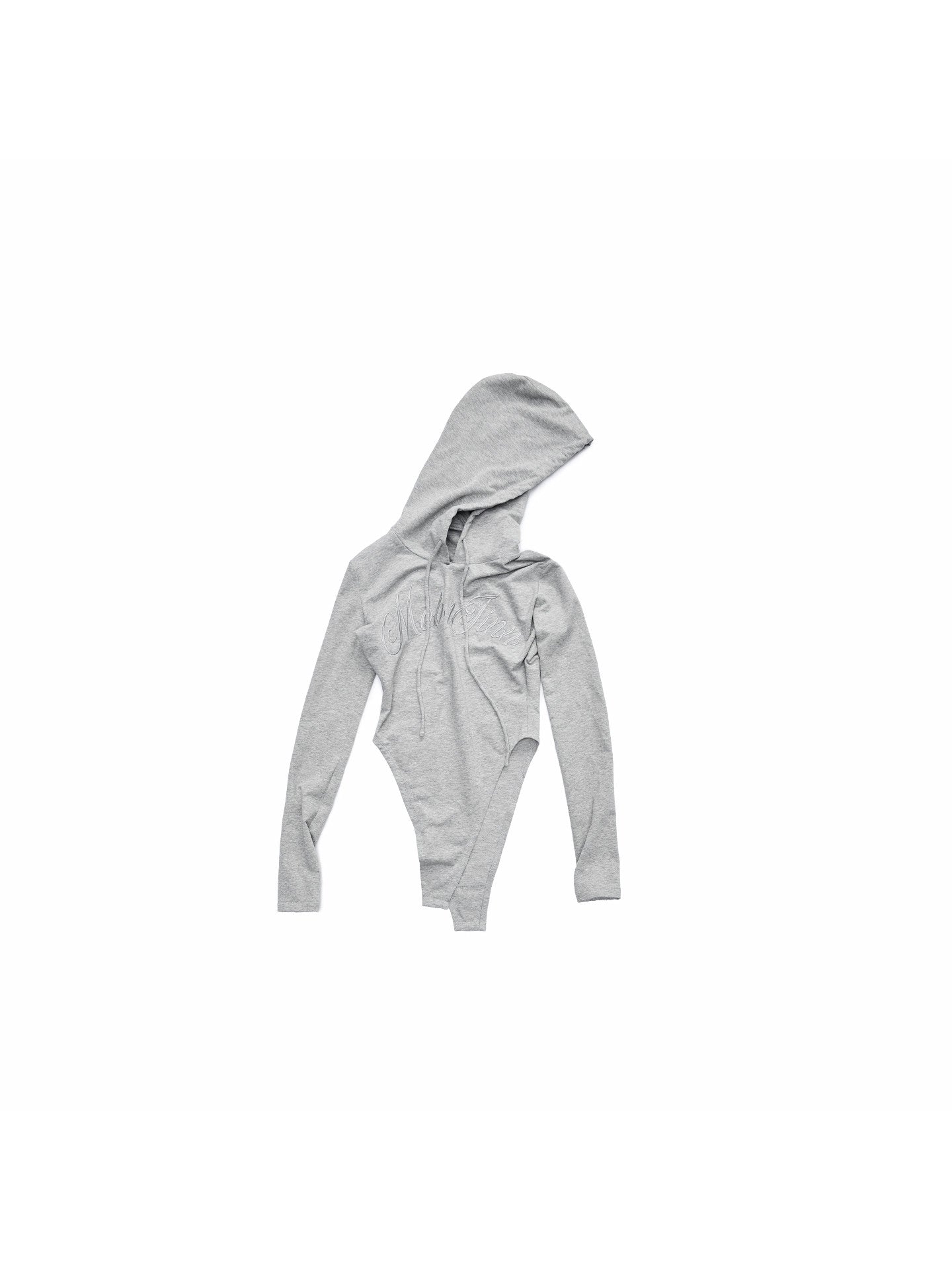 Embroidered Hooded Jumpsuit