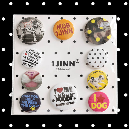Cute Cat & Dog Badge Set – Fun Personality Pin Collection