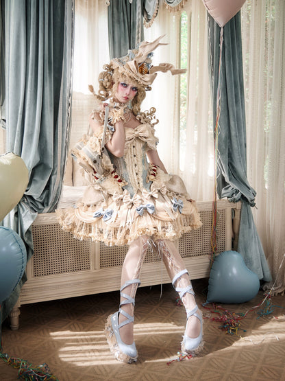 French Rococo Corset Top | Fishbone Cake Bustier