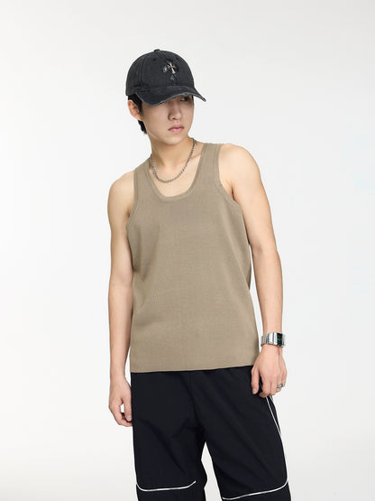 Coarse and Fine - Pit Stripe Knit Tank Top