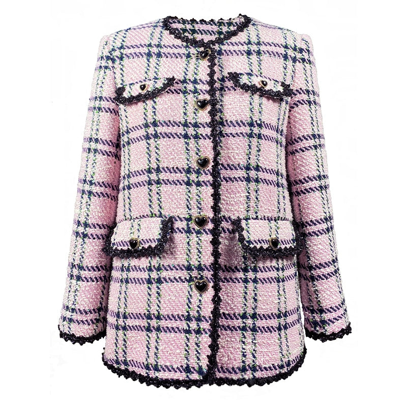 Set Academy Pink Plaid