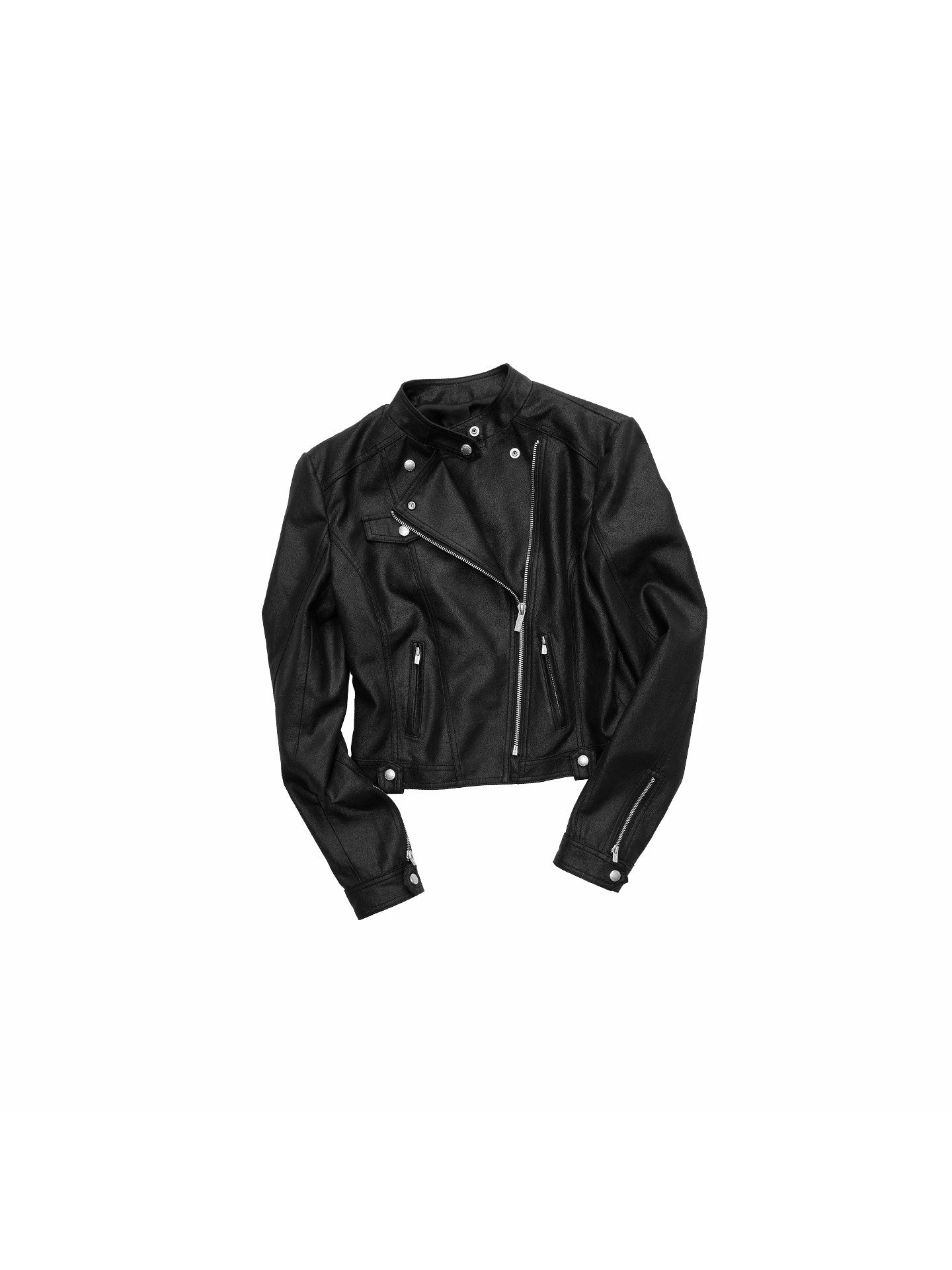 Vintage Leather Biker Jacket