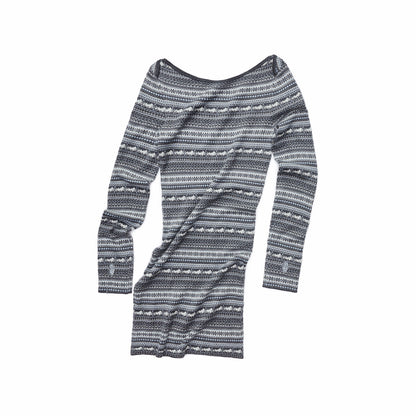 Fair Isle Jacquard Knit Dress