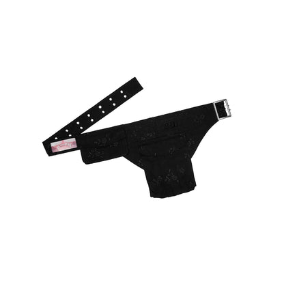 Embroidered Utility Belt Bag