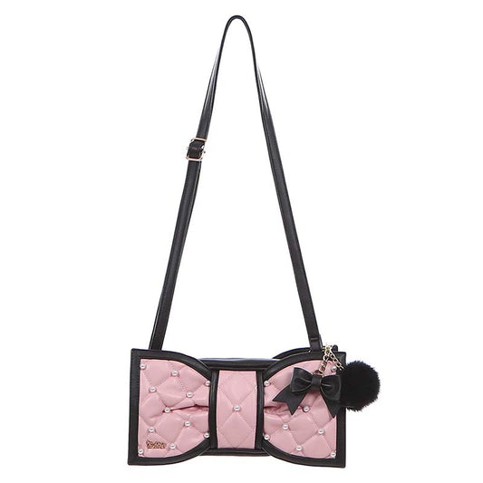 Blood Clan Girl Halloween Devil Bow Rhombus Bag