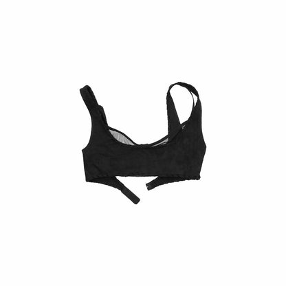 Faux Two-Piece Mesh Bralette
