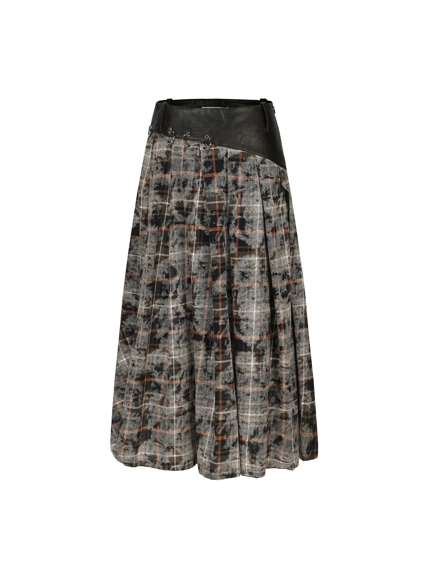 Long Pleated Skirt - Versatile Wear