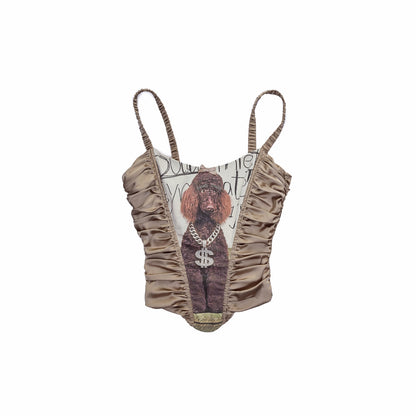 Cat & Dog Corset Camisole