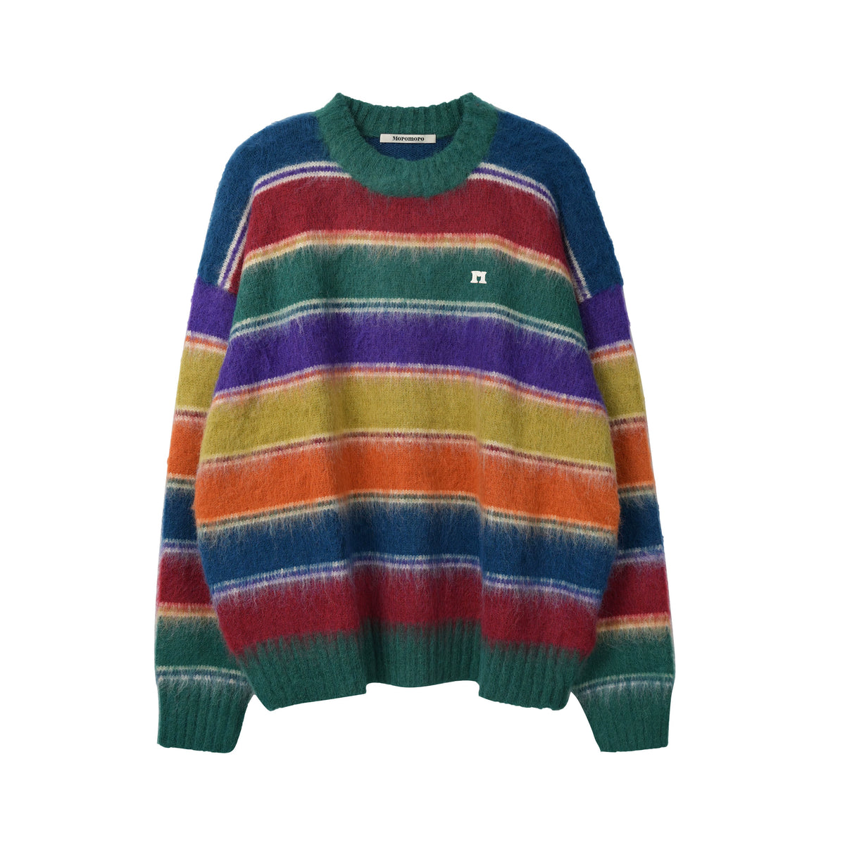 Retro Rainbow Stripe Knit
