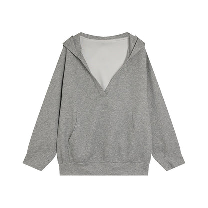 Early Autumn Diary: Gray Hoodie Sweatshirt & Skirt Set