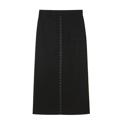 Workwear Chic - High Waist Wrapped Hip Skirt