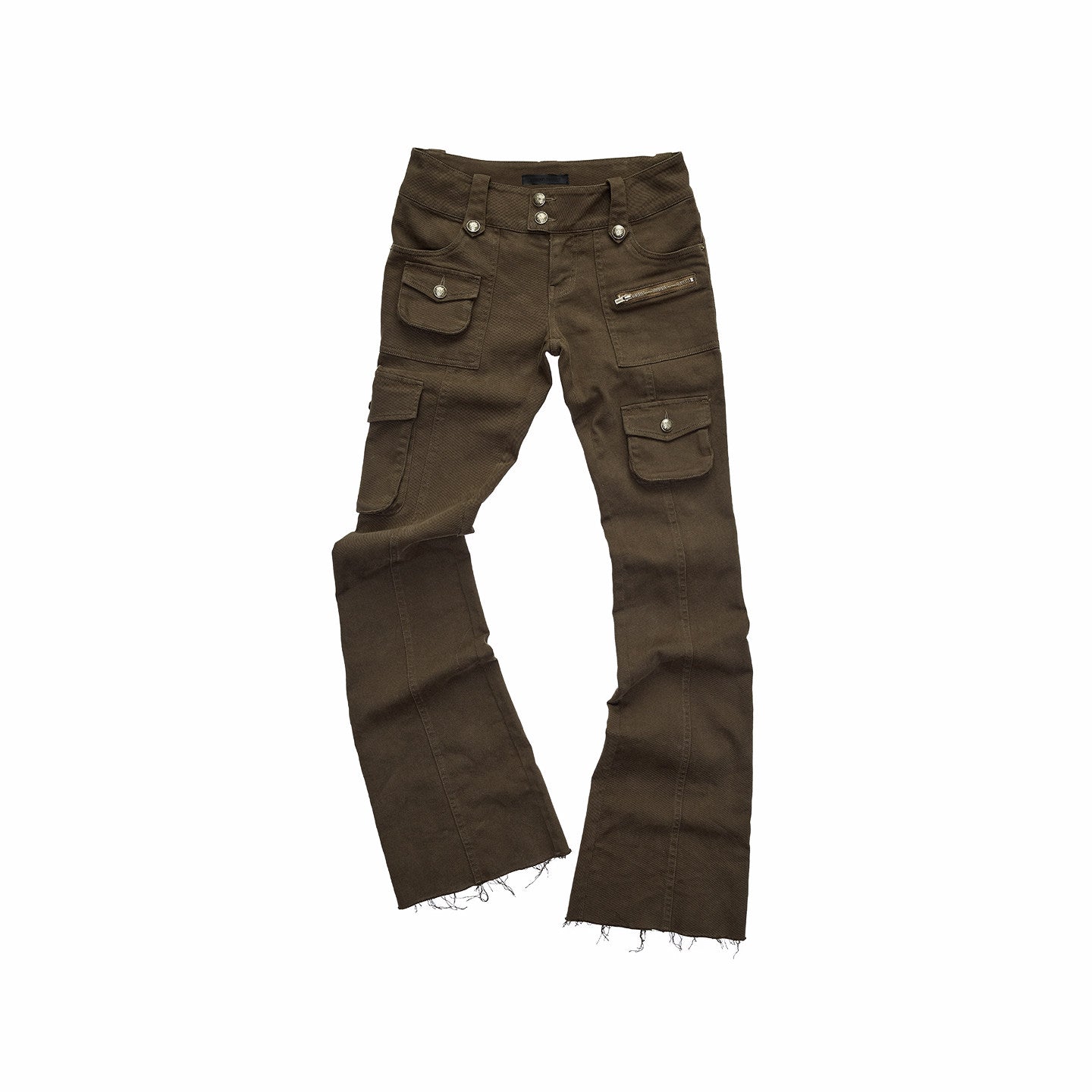 Washed Workwear Slim Pants