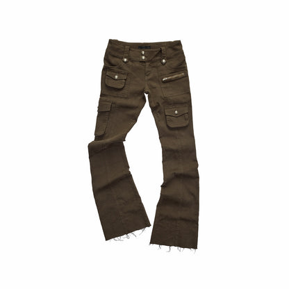 Washed Workwear Slim Pants