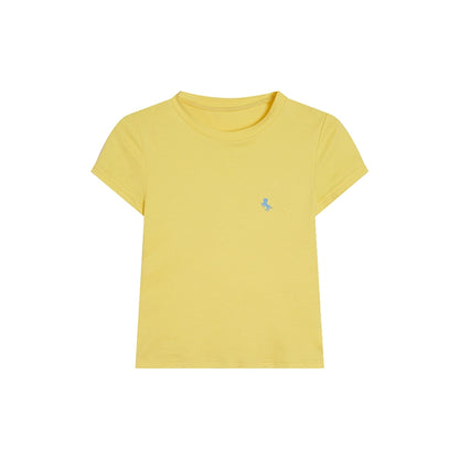 Round-Neck T-Shirt - Women's Summer Style