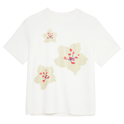 Hand Painted Cherry Blossom Loose T-shirt