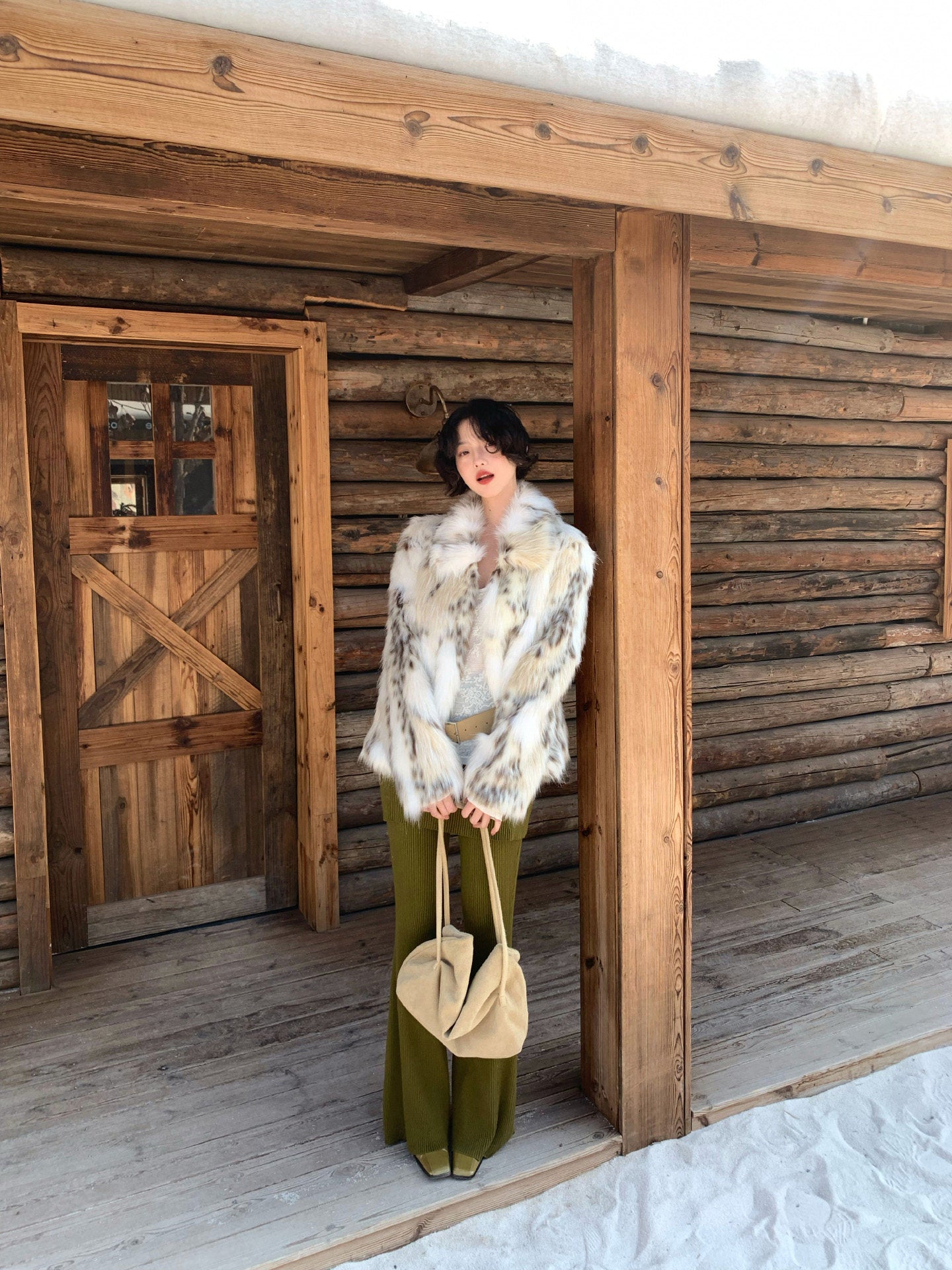 Fengdu Changchuan Wool-Blend Bootcut Culottes