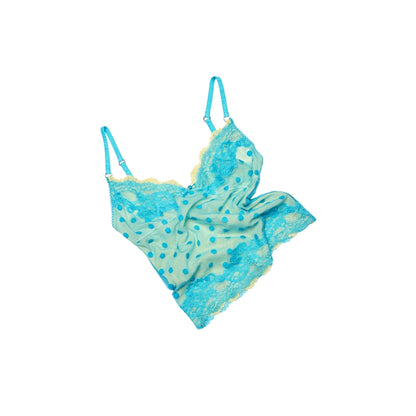 Double Polka Dot Lace Camisole – Sleeveless Inner or Outer Layer