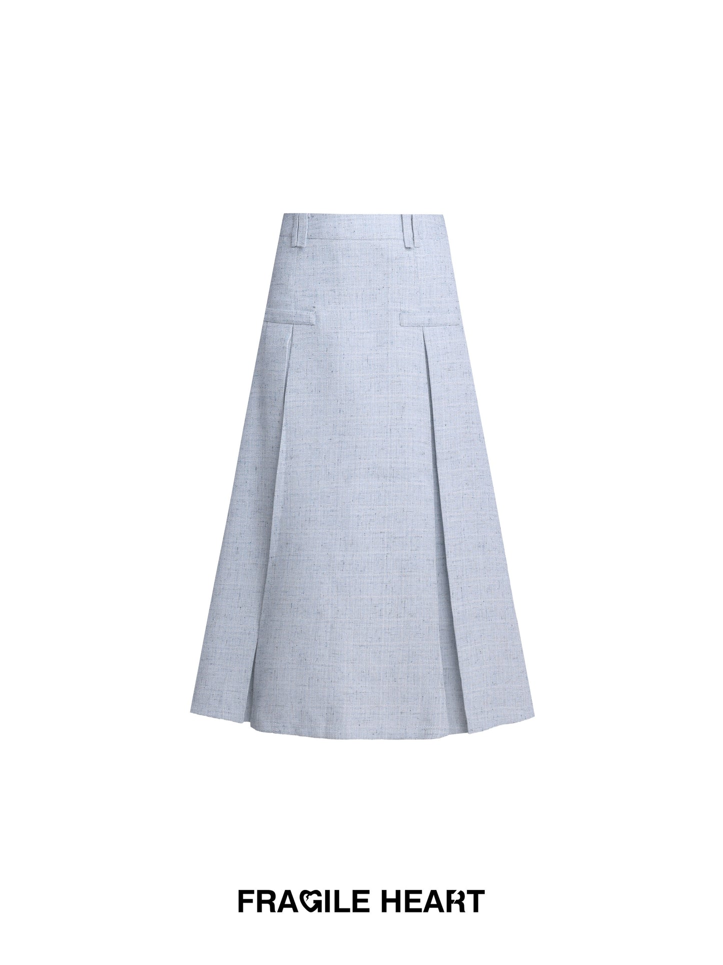 Monet Blue Fragrant Short Coat Skirt Set