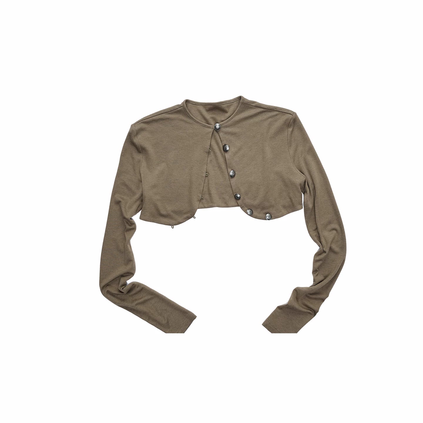 Court Style Knit Bolero Jacket