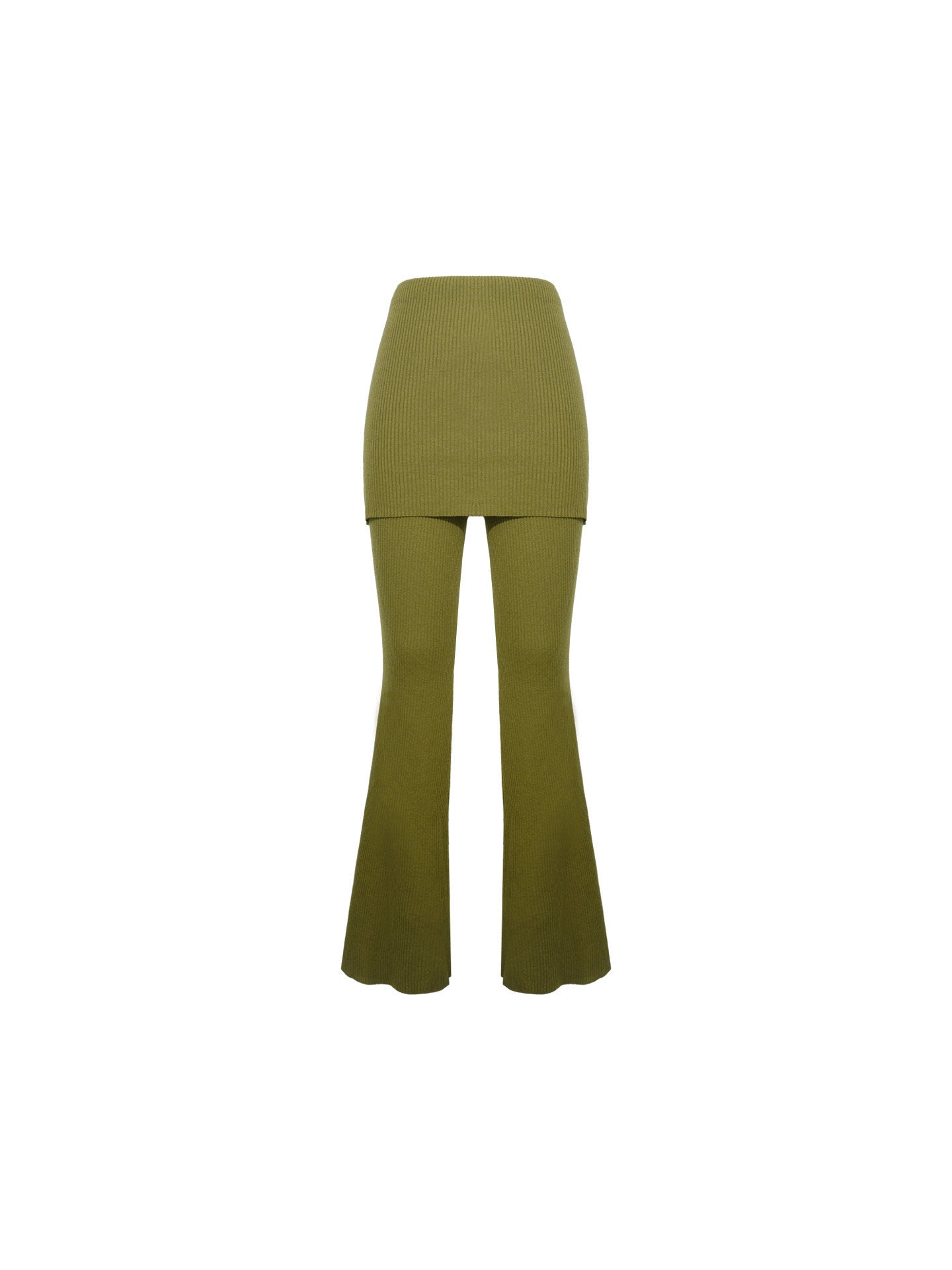 Fengdu Changchuan Wool-Blend Bootcut Culottes