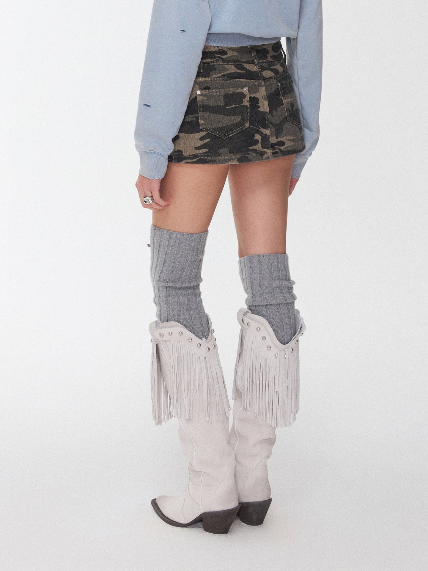 Over-the-Knee Knit Leg Warmers