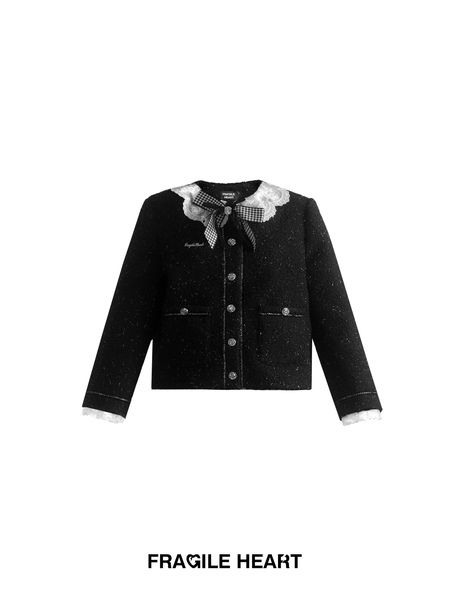 Miu Series Qianjin Xiaoxiangfeng Lace Jacket