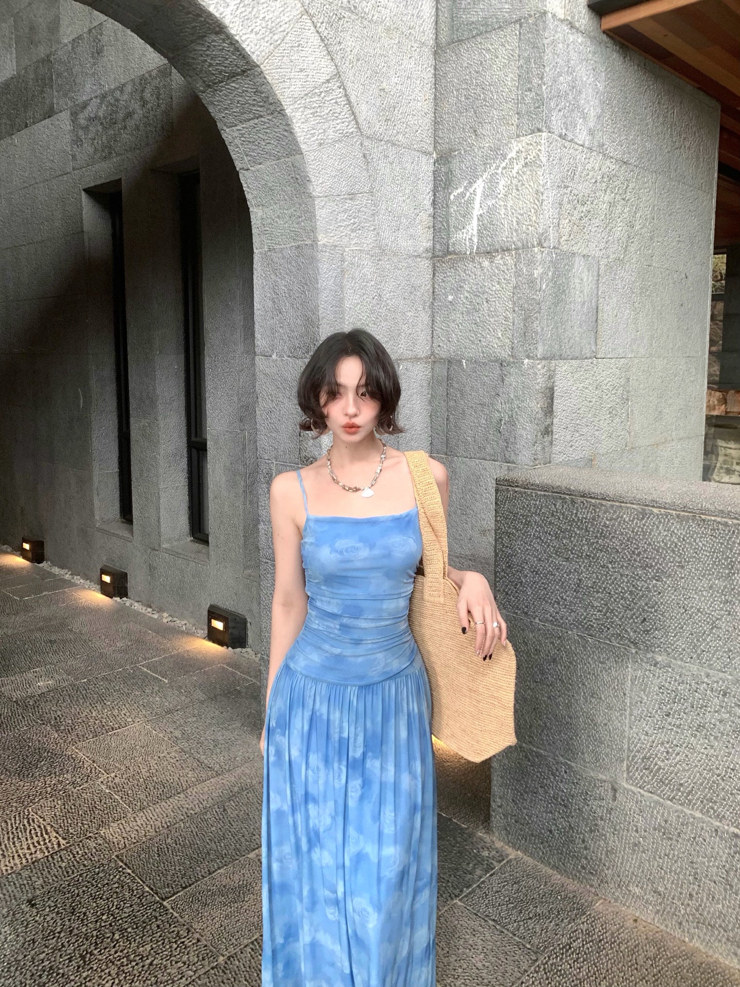Lan Yu Resort Camisole & Maxi Skirt Set