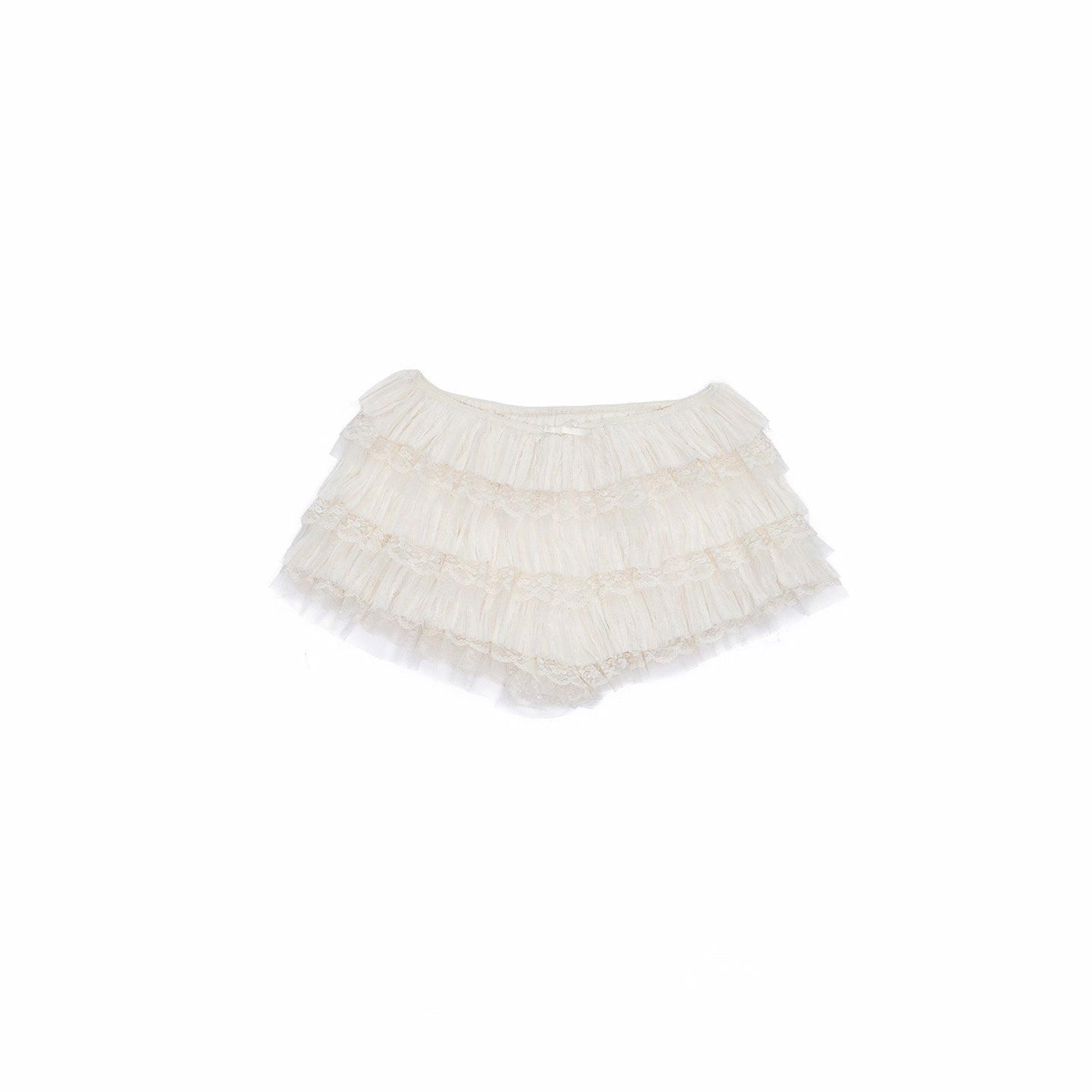Layered Chiffon Cake Shorts
