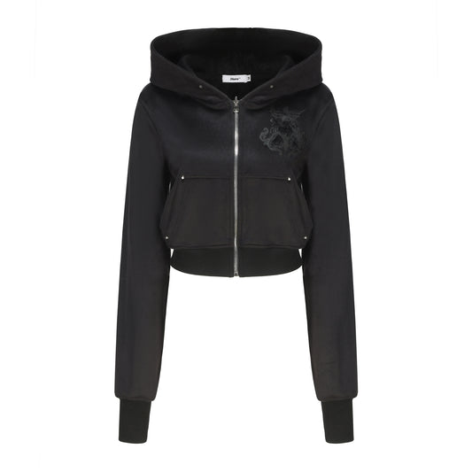 Front and Back Hoodie Jacket - Versatile Fashion