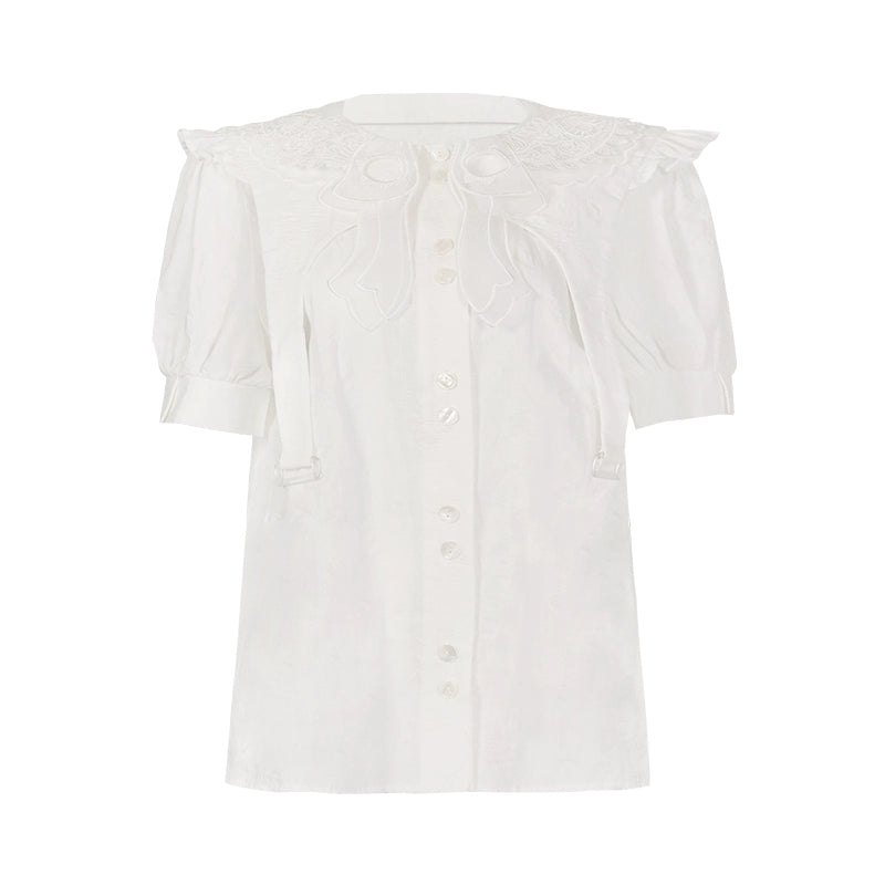 French Doll Short Sleeve Top