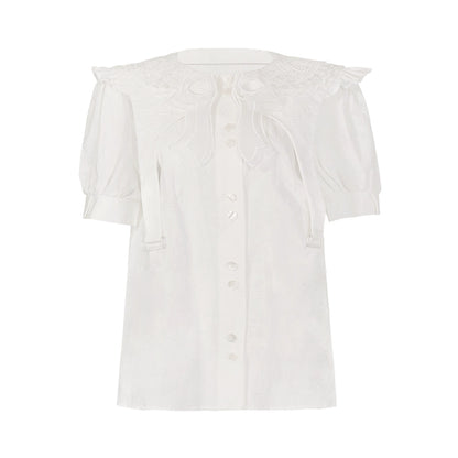 French Doll Short Sleeve Top