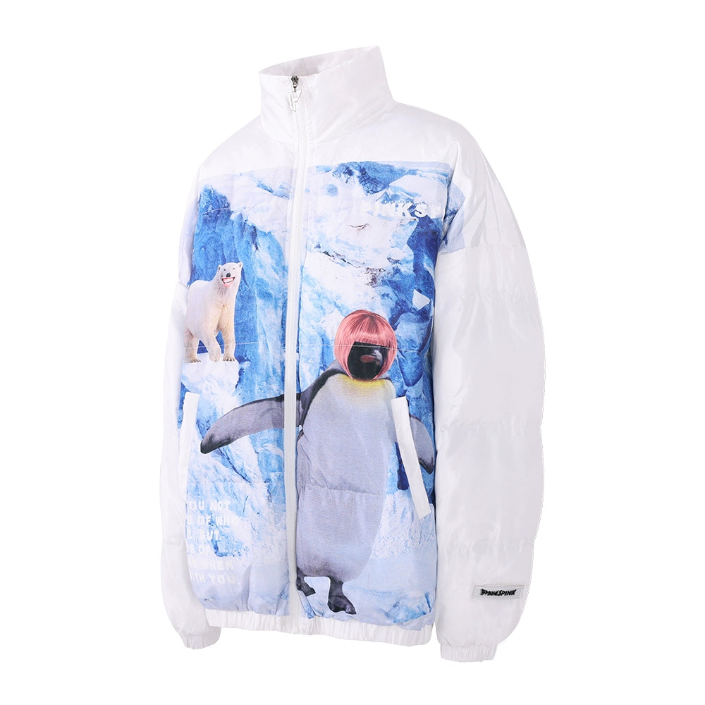 Snowy Mountain Hip Hop Cotton Clothes