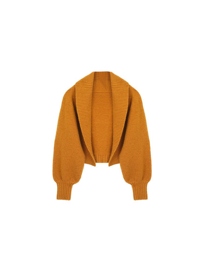 Alpaca Wool-Blend Wrap Knit Cardigan – Wine Noon Autumn/Winter Essential