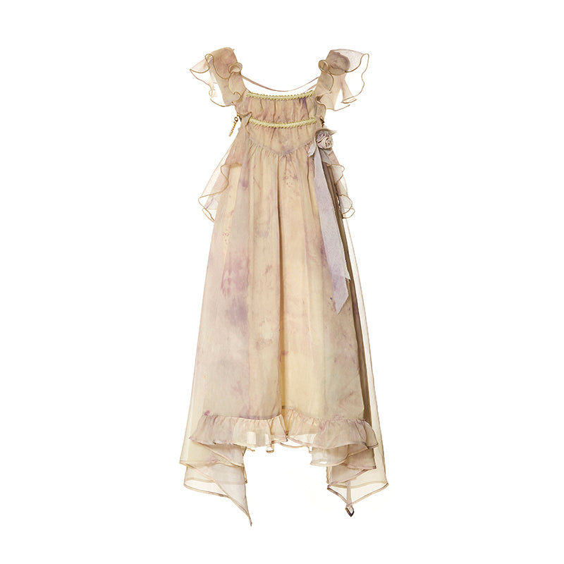 Misty French Design Dress