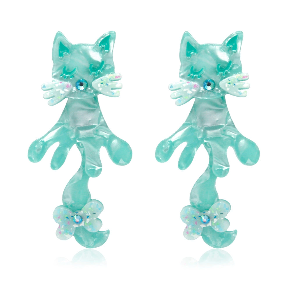 Swinging Cat Acrylic Studs