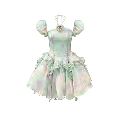 Green Bud Princess Dress