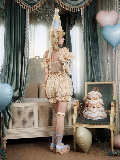 Cream Pumpkin Bloomers | Rococo Doll Shorts