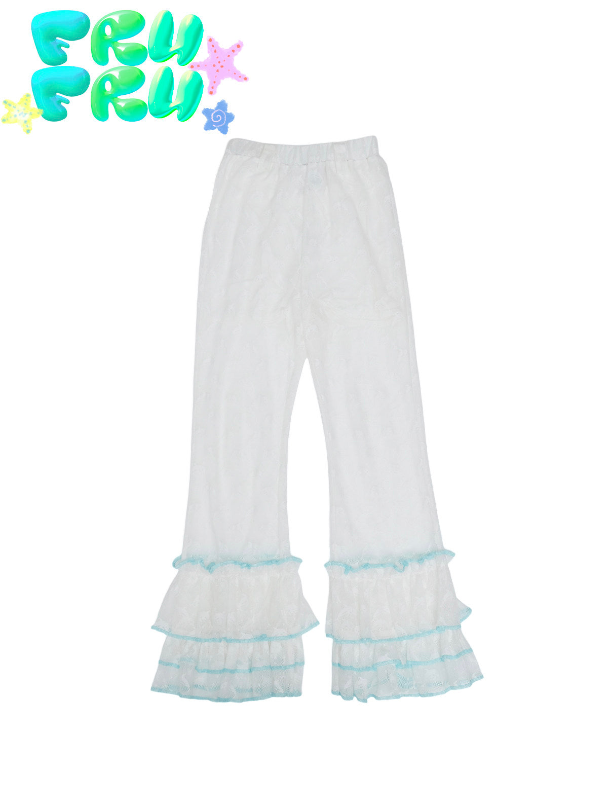 Dolphin Lace Flared Pants | Cute Casual Summer Trousers