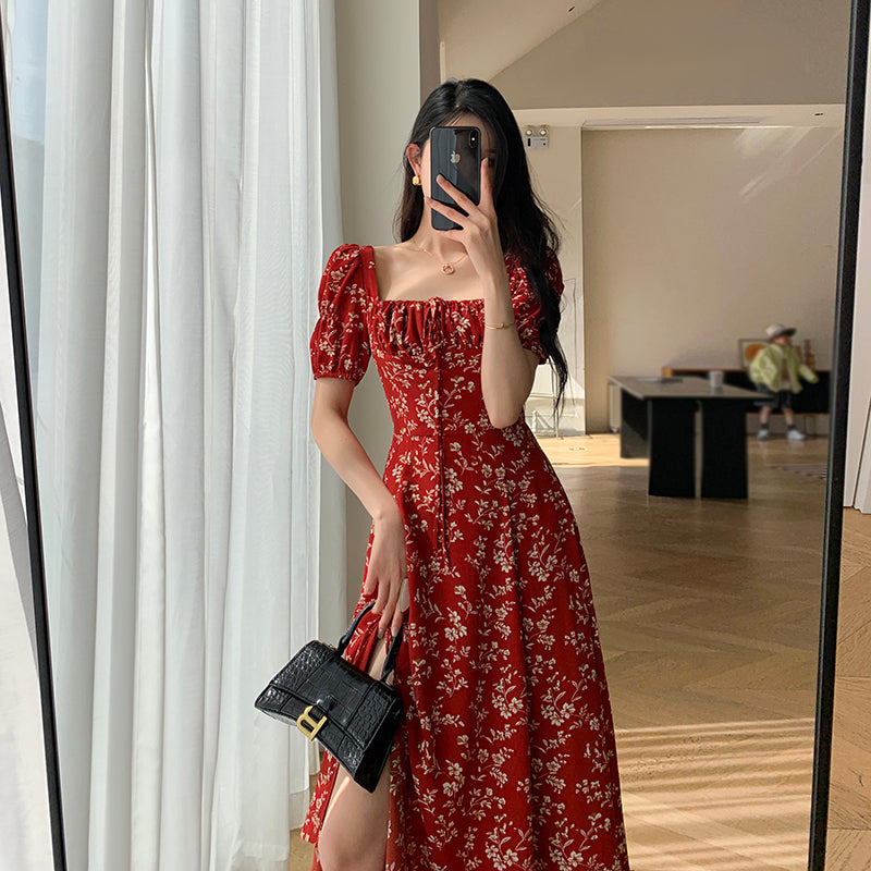 High-End Red Dress 'Summer