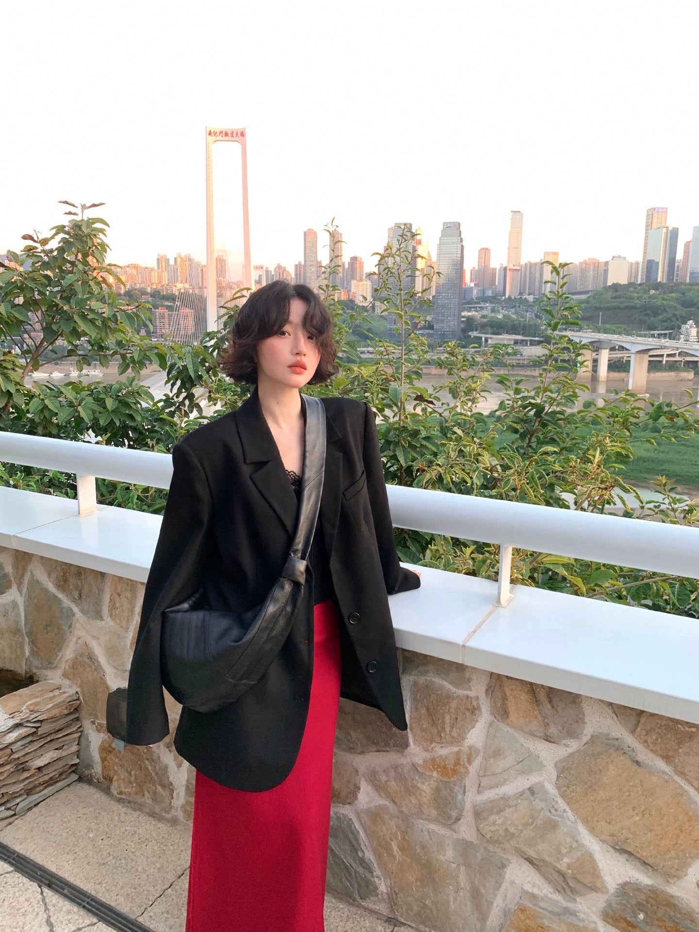 Molin Watch Loose-Fit Suit Jacket – Hong Kong Retro Autumn Modern Classic