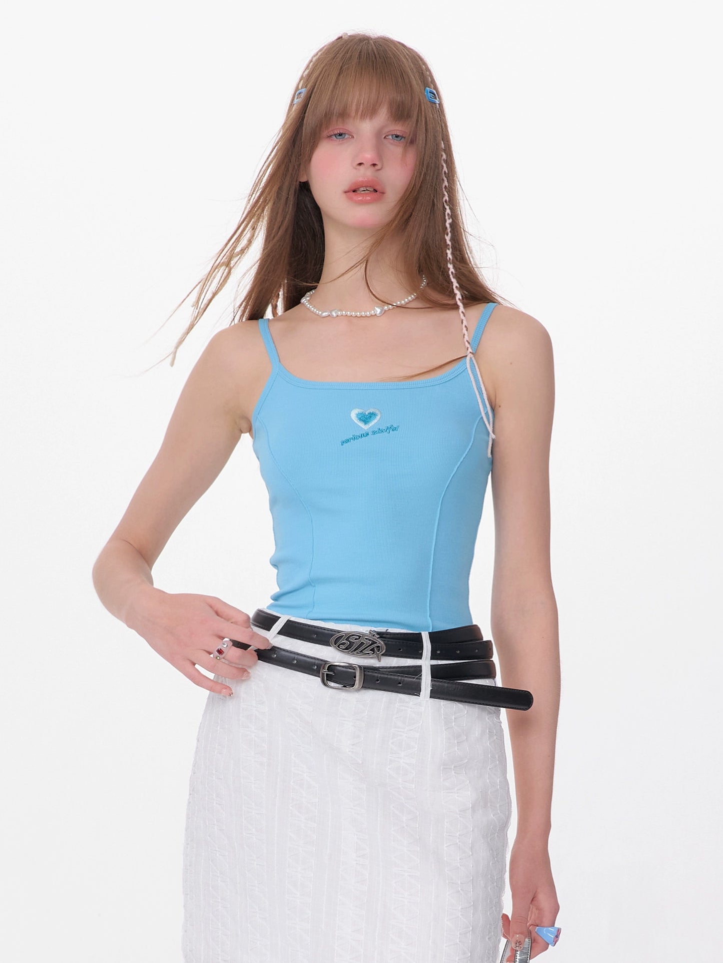 Sleeveless Slimming Knit Tank Top | Retro Inner/Outerwear for Spring/Summer