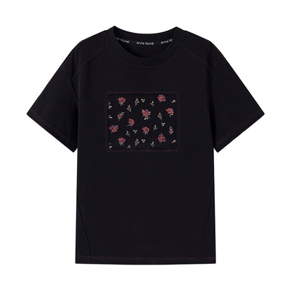 Rose Vintage Printed T-shirt