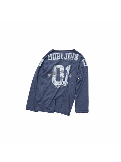 Football Graphic Rhinestone Tee