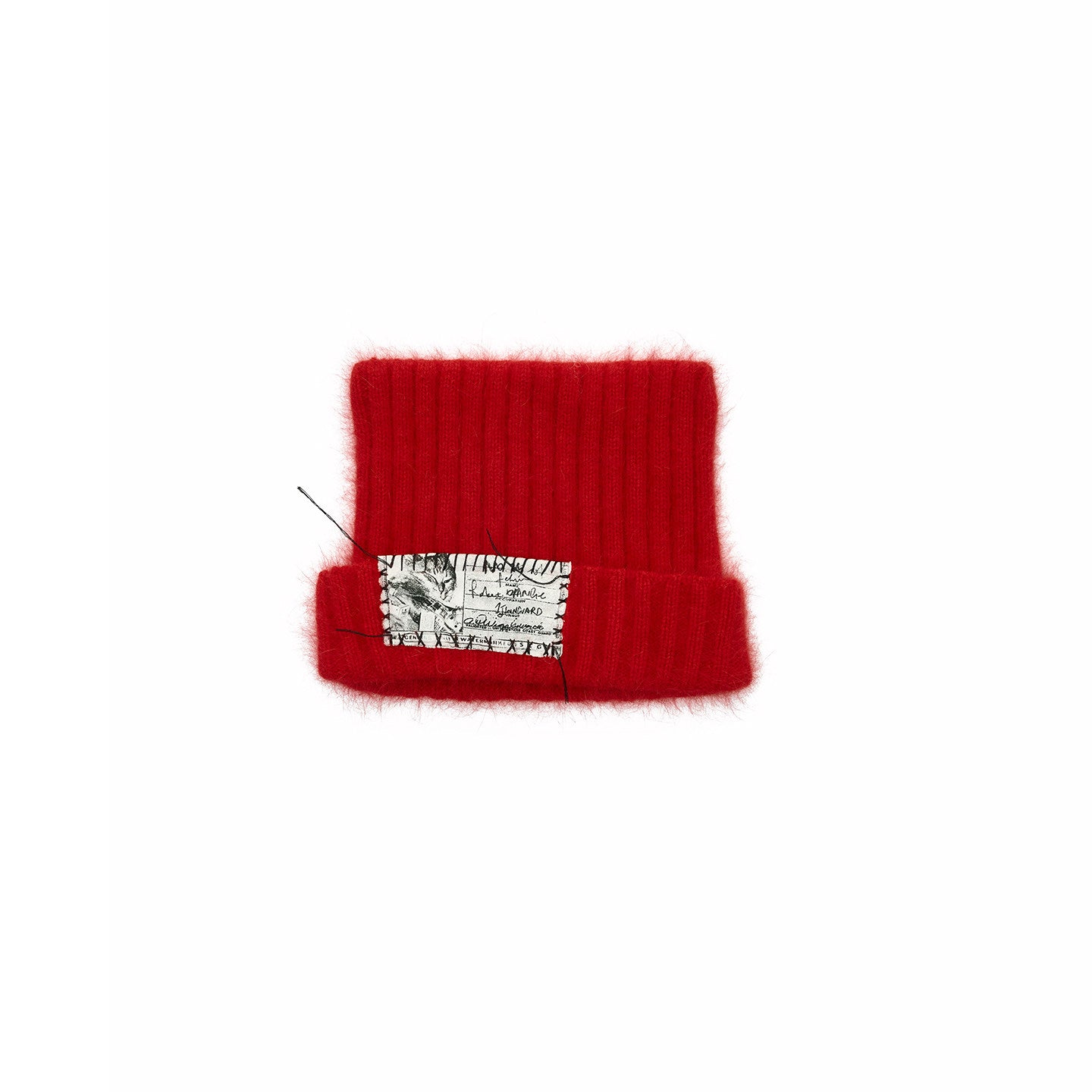 Cat Ear Rabbit Fur Knit Beanie