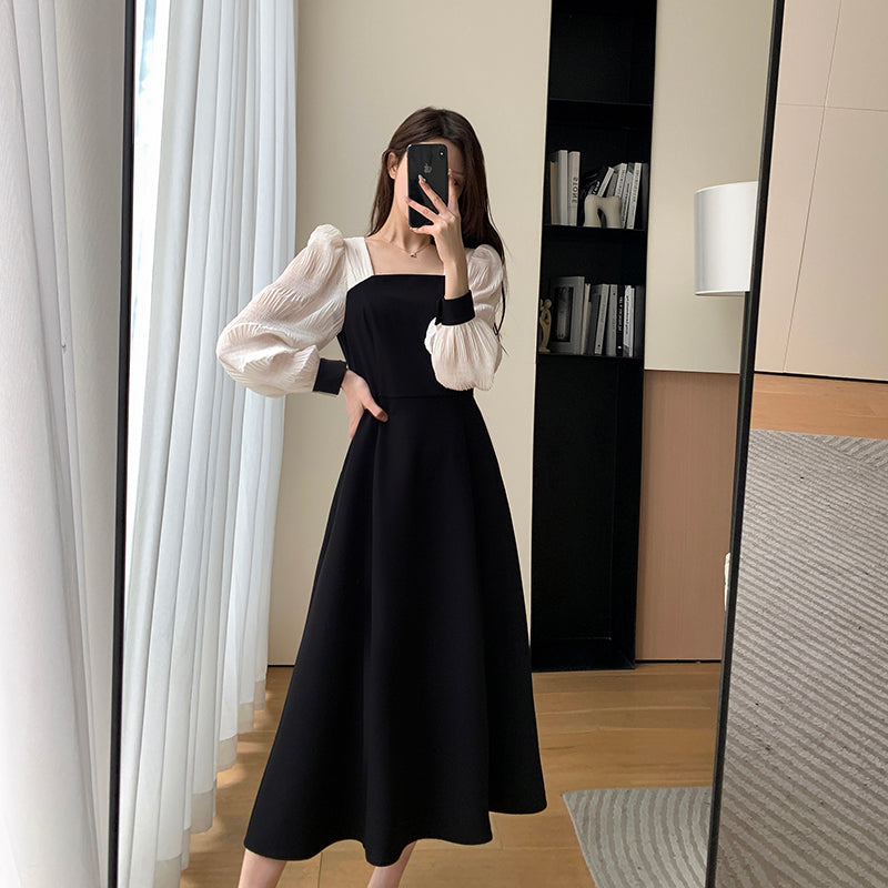 2023 Autumn Black Dress