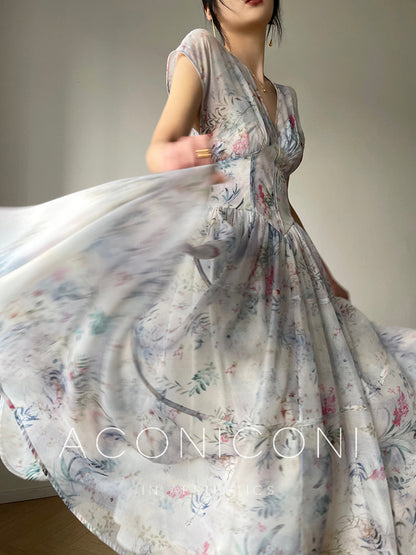 Fairy Dress | V-Neck Summer Skirt