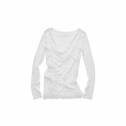 Mesh Patchwork Lace Top